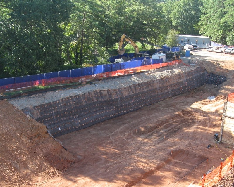Driven Soil Nail Walls