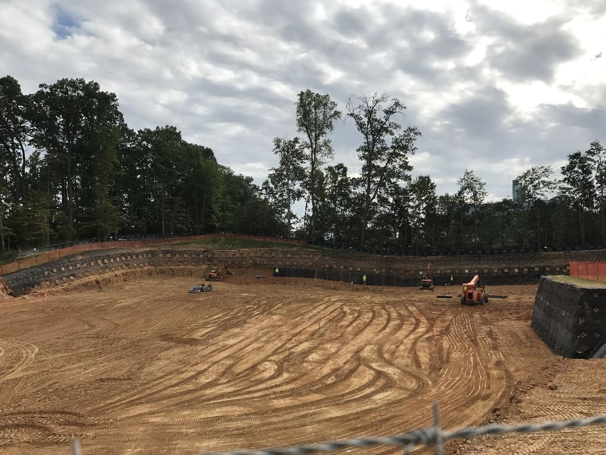 Freddie Mac Ground Shoring Driven Soil Nail Wall